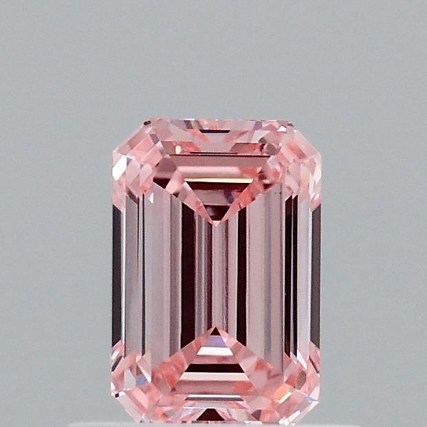 0.70 Ct. Fancy Intense Pink Emerald Lab Grown Diamond
