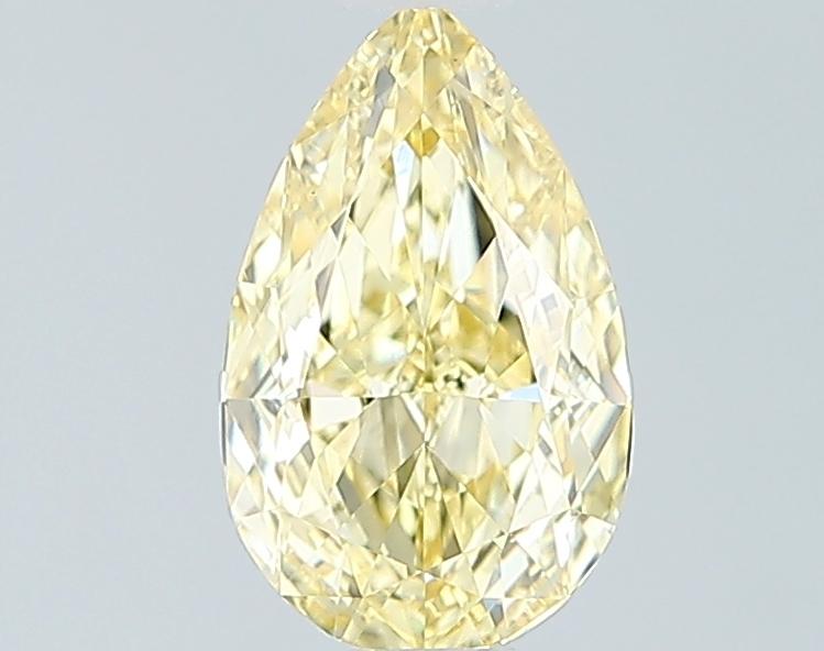 1.11 Ct. Fancy Intense Yellow Pear Lab Grown Diamond