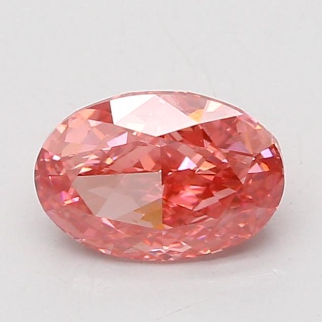 1.50 Ct. Fancy Vivid Pink Oval Lab Grown Diamond