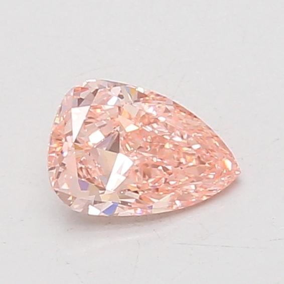 0.65 Ct. Fancy Vivid Pink Pear Lab Grown Diamond