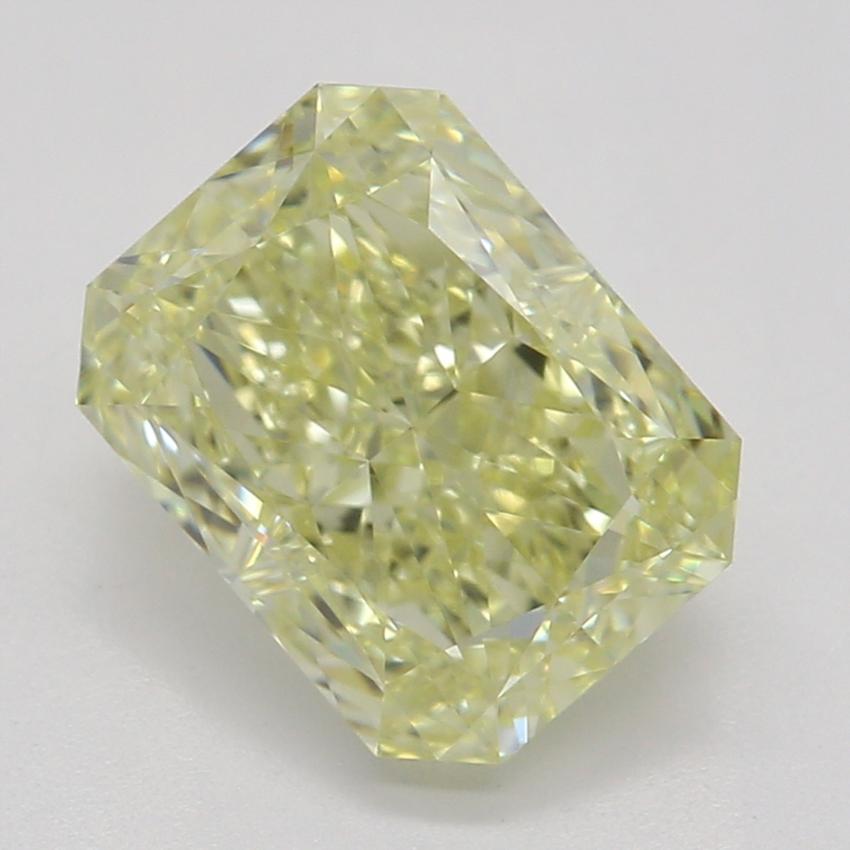 1.53 Ct. Fancy Light Yellow Radiant Diamond