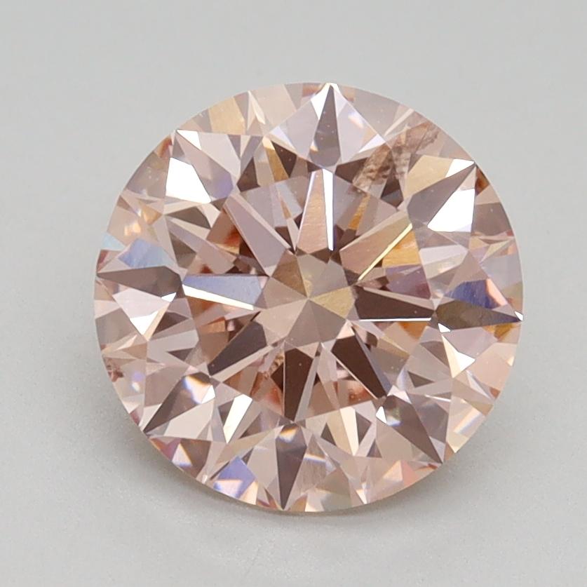2.05 Ct. Fancy Pink Round Lab Grown Diamond