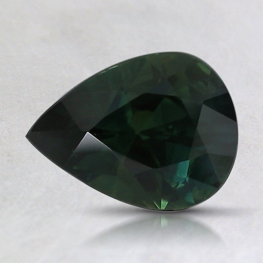 8.2x6.1mm Teal Pear Australian Sapphire