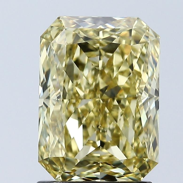 2.06 Ct. Fancy Vivid Yellow Radiant Lab Grown Diamond
