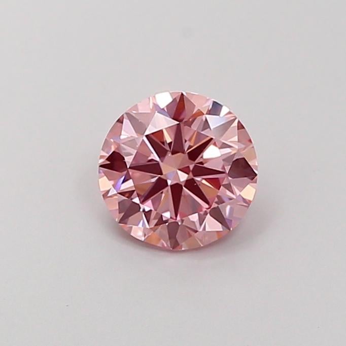 1.00 Ct. Fancy Vivid Pink Round Lab Grown Diamond
