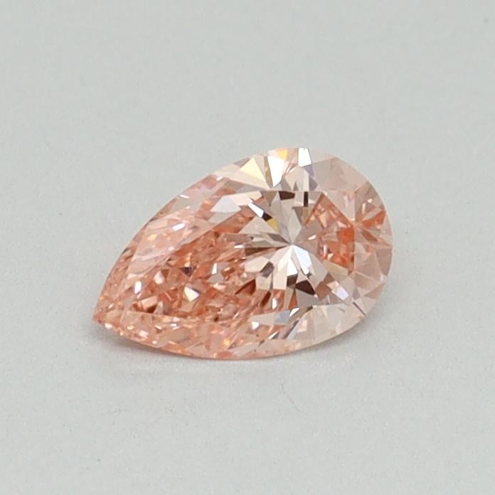 0.30 Ct. Fancy Vivid Pink Pear Lab Grown Diamond