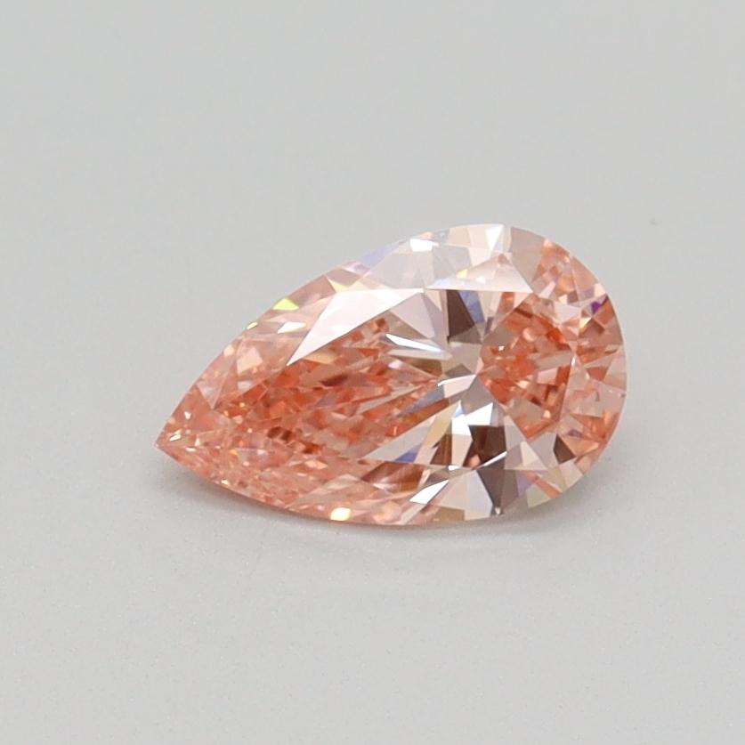 0.50 Ct. Fancy Intense Pink Pear Lab Grown Diamond