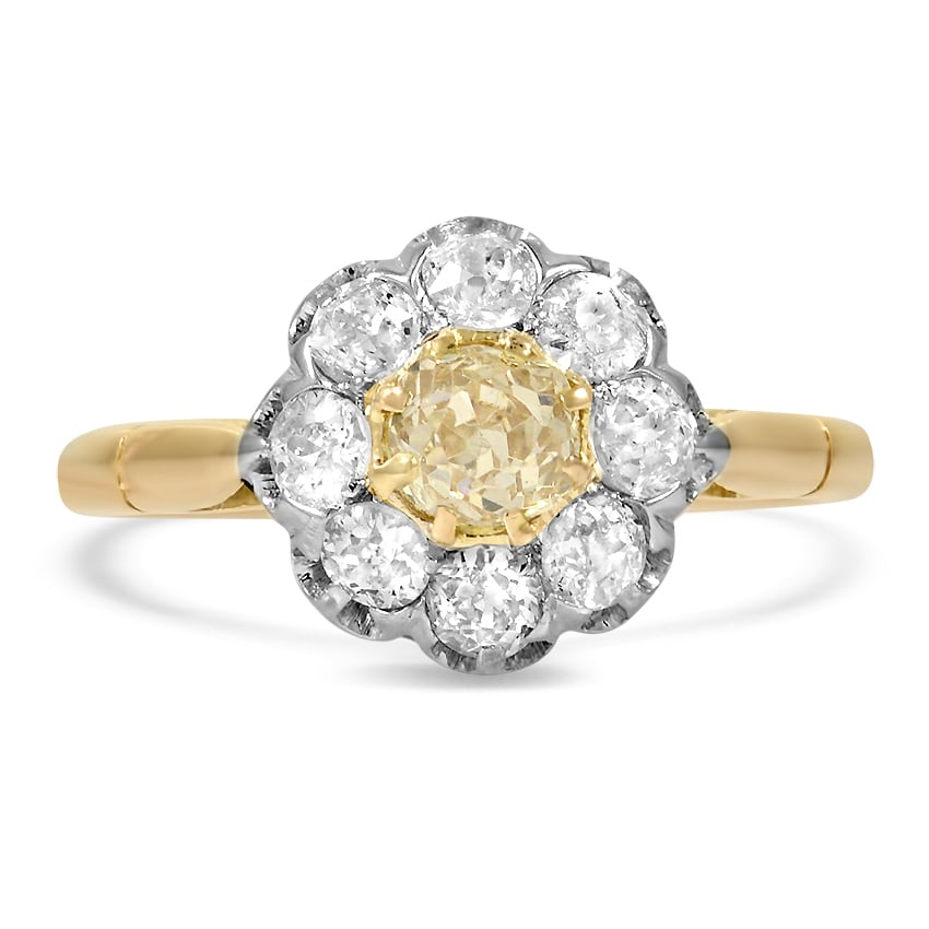 Edwardian Diamond Vintage Ring | Ginevra | Brilliant Earth