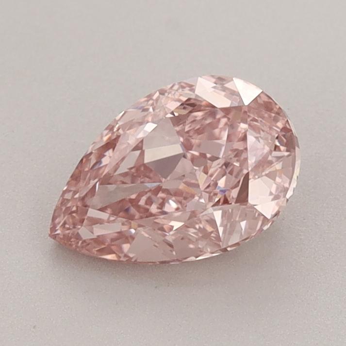 1.15 Ct. Fancy Vivid  Pink Pear Lab Grown Diamond