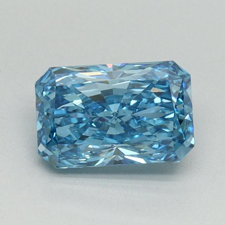 1.04 Ct. Fancy Vivid Blue Radiant Lab Grown Diamond