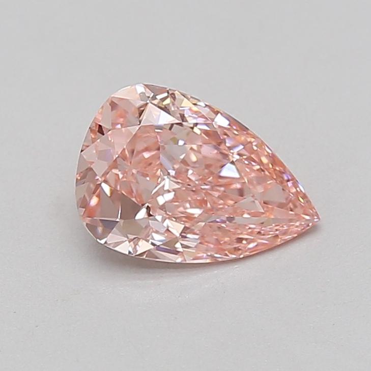 1.18 Ct. Fancy Vivid Pink Pear Lab Grown Diamond