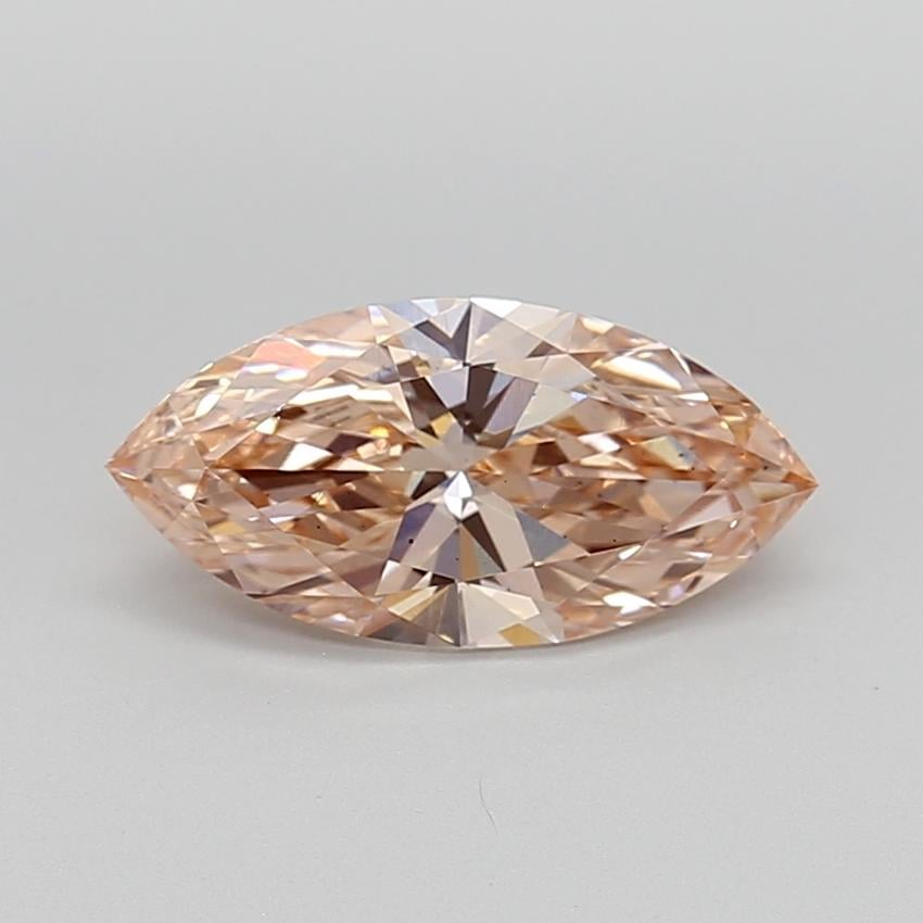 1.90 Ct. Fancy Light Brownish Orange Marquise Lab Grown Diamond