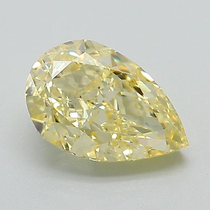 1.16 Ct. Fancy Yellow Pear Lab Grown Diamond