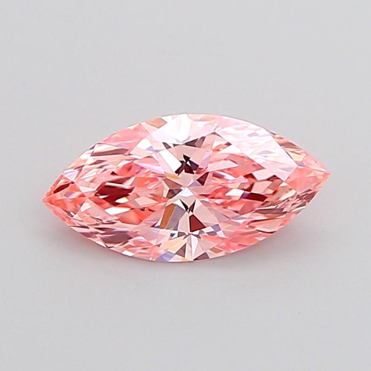 1.06 Ct. Fancy Vivid Pink Marquise Lab Grown Diamond