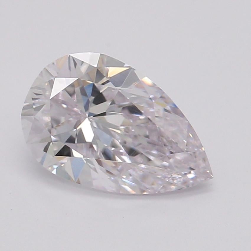 0.51 Ct. Faint Pink Pear Diamond
