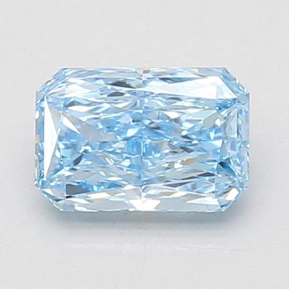 1.03 Ct. Fancy Vivid Blue Radiant Lab Grown Diamond