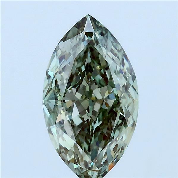 2.03 Ct. Fancy Vivid Green Marquise Lab Grown Diamond