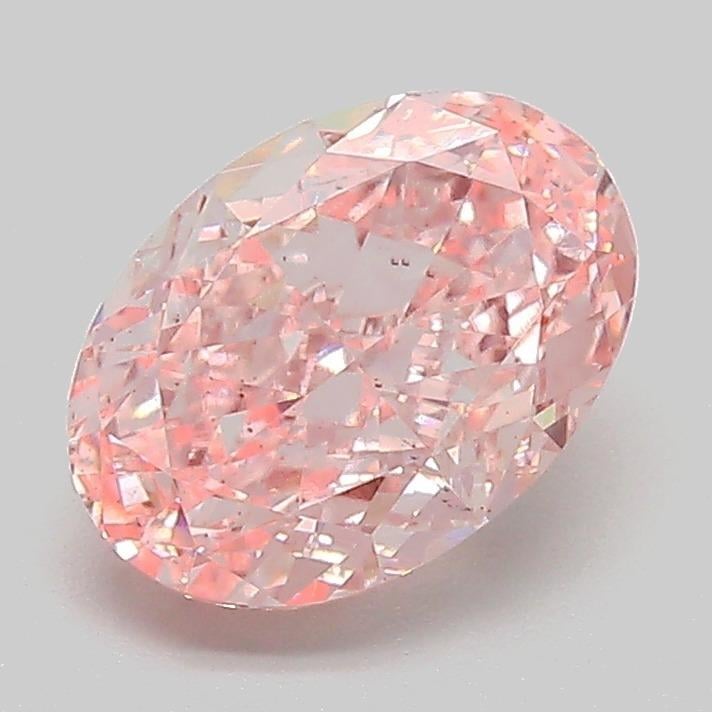 1.85 Ct. Fancy Vivid  Pink Oval Lab Grown Diamond