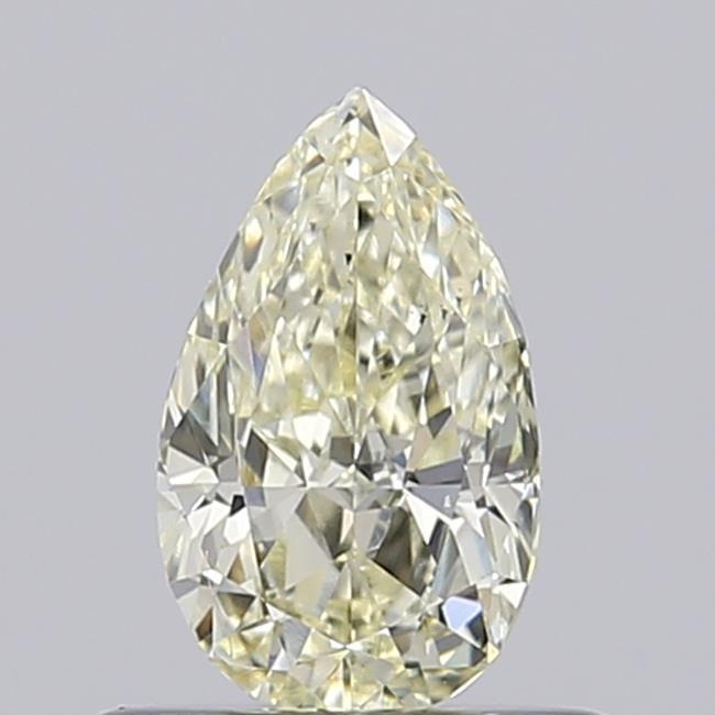0.55 Ct. Light Yellow Pear Lab Grown Diamond