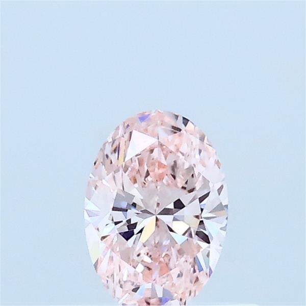 0.36 Ct. Fancy Intense Pink Oval Lab Grown Diamond