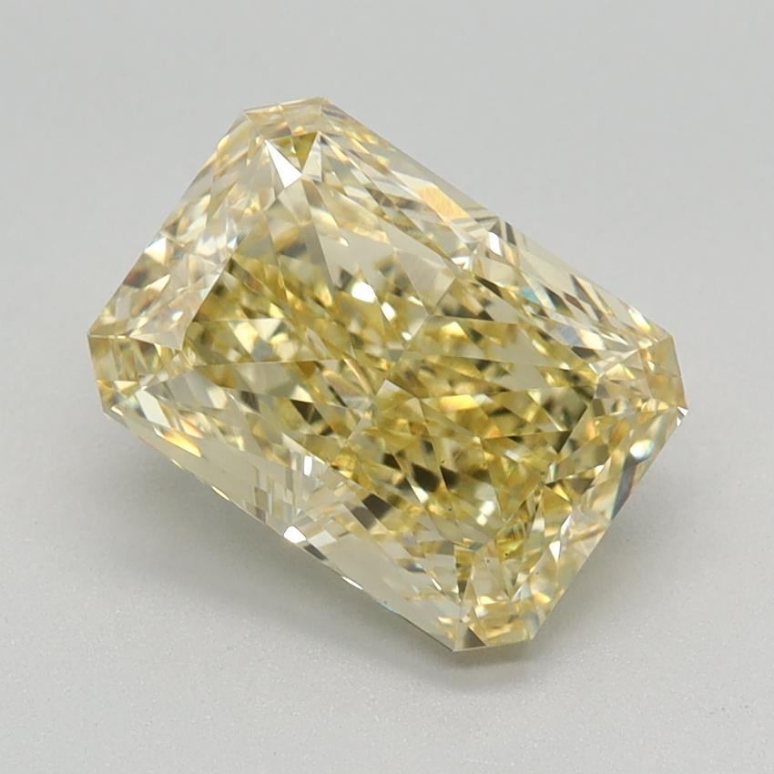2.12 Ct. Fancy Intense Yellow Radiant Lab Grown Diamond