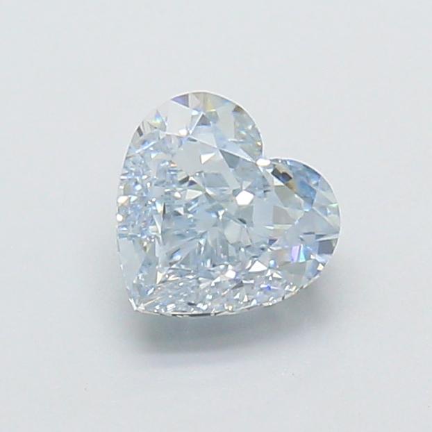 1.02 Ct. Fancy Light Blue Heart Lab Grown Diamond