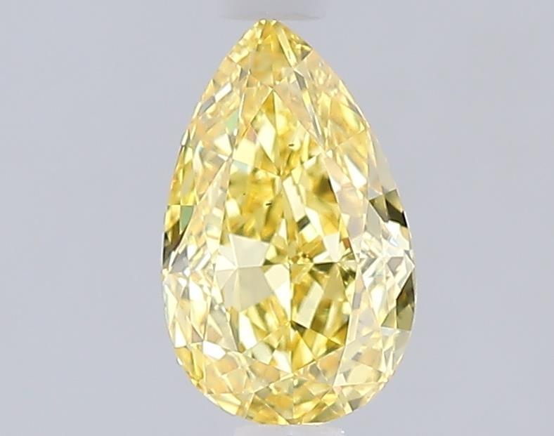 1.02 Ct. Fancy Vivid Yellow Yellow Pear Lab Grown Diamond