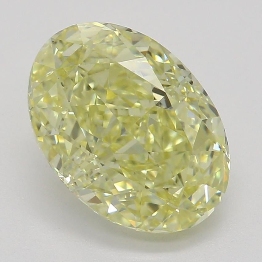 1.51 Ct. Fancy Yellow Oval Diamond