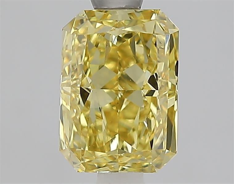1.54 Ct. Fancy Vivid Yellow Yellow Radiant Lab Grown Diamond