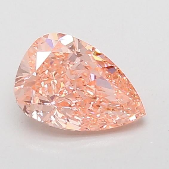 1.01 Ct. Fancy Vivid Pink Pear Lab Grown Diamond