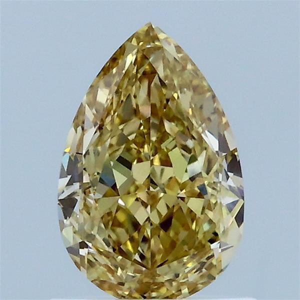 1.09 Ct. Fancy Yellow Pear Lab Grown Diamond