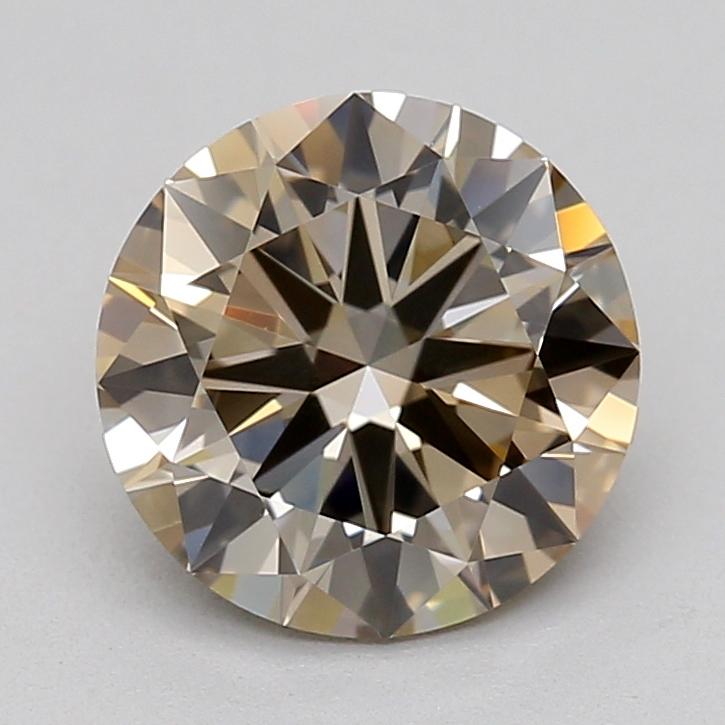 1.51 Ct. Fancy Brown Brown Round Lab Grown Diamond