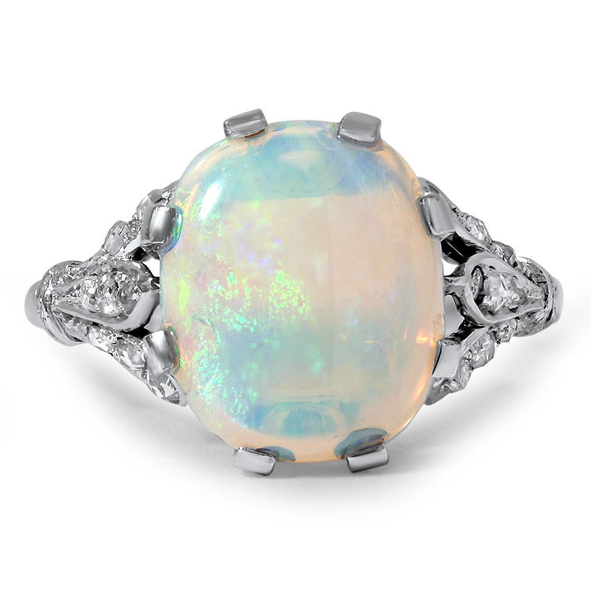 Art Nouveau Opal Vintage Ring
