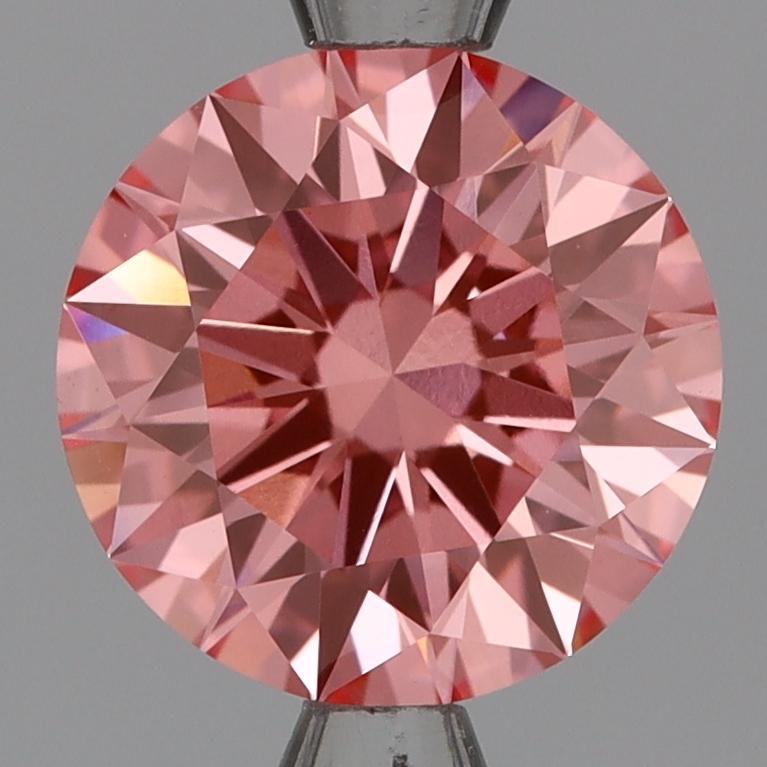 2.05 Ct. Fancy Vivid Pink Round Lab Grown Diamond