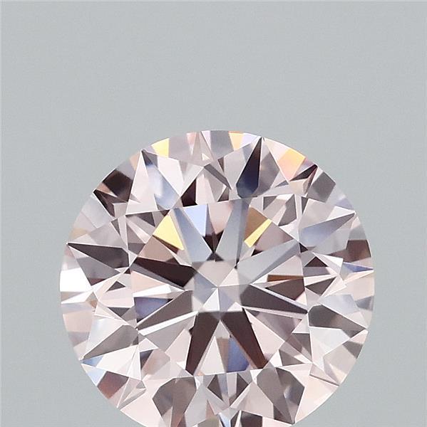 2.03 Ct. Fancy Light Pink Round Lab Grown Diamond
