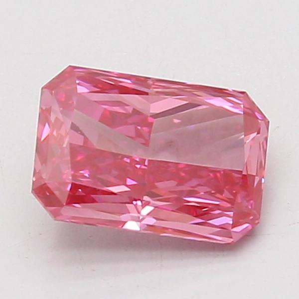 1.50 Ct. Fancy Vivid Pink Radiant Lab Grown Diamond