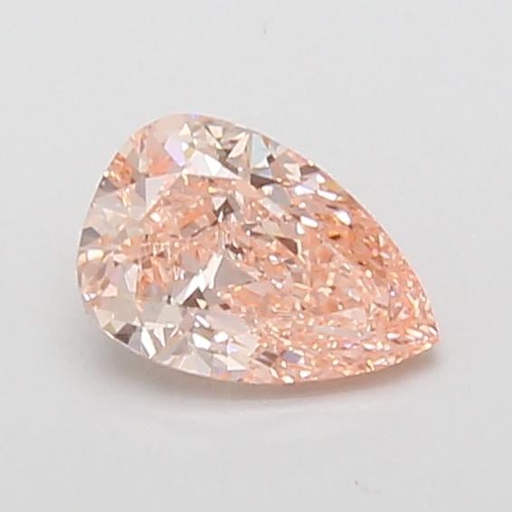 0.74 Ct. Fancy Vivid Pink Pear Lab Grown Diamond