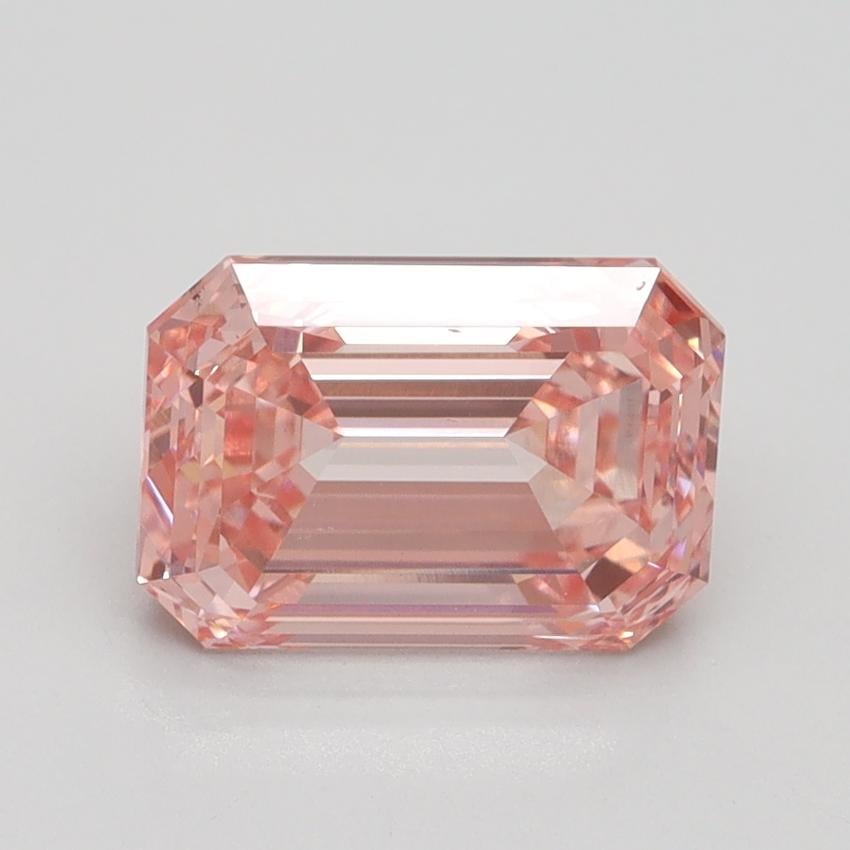 2.51 Ct. Fancy Intense Pink Emerald Lab Grown Diamond