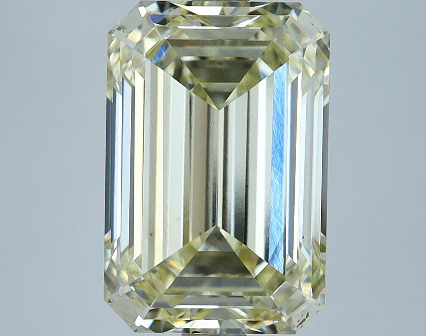 4.41 Ct. Fancy Light Yellow Emerald Lab Grown Diamond