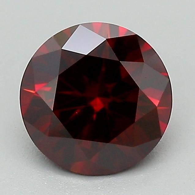 1.16 Ct. Fancy Red Round Lab Grown Diamond