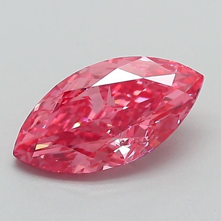 1.04 Ct. Fancy Vivid Pink Marquise Lab Grown Diamond