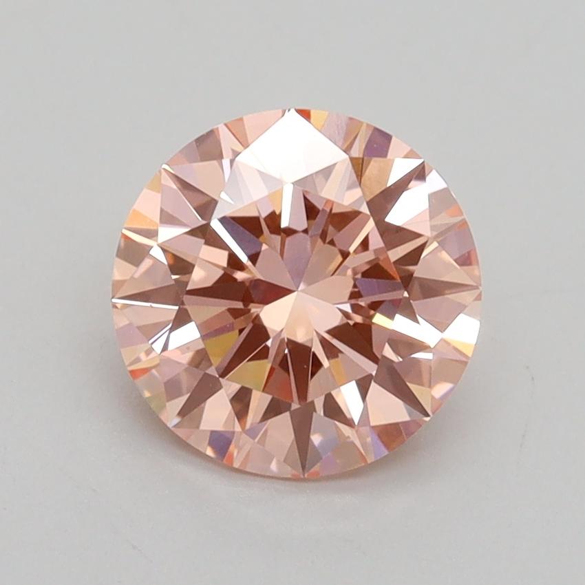 1.50 Ct. Fancy Intense Pink Round Lab Grown Diamond