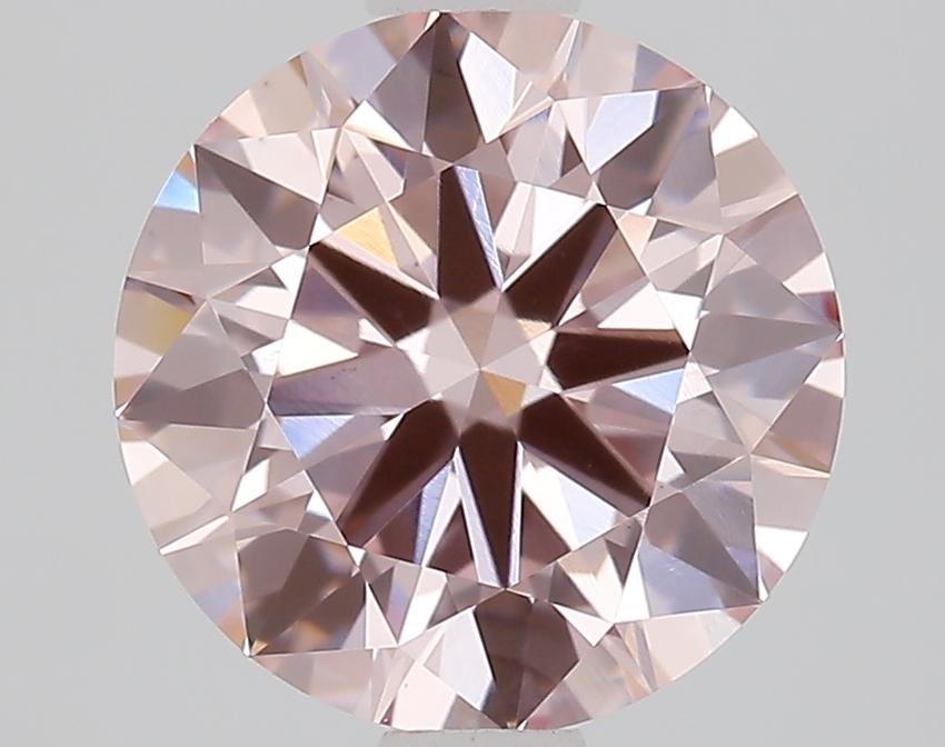 1.53 Ct. Fancy Intense Pink Round Lab Grown Diamond