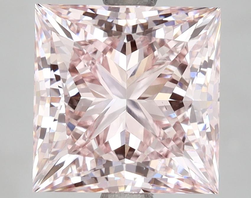4.36 Ct. Fancy Intense  Pink Princess Lab Grown Diamond
