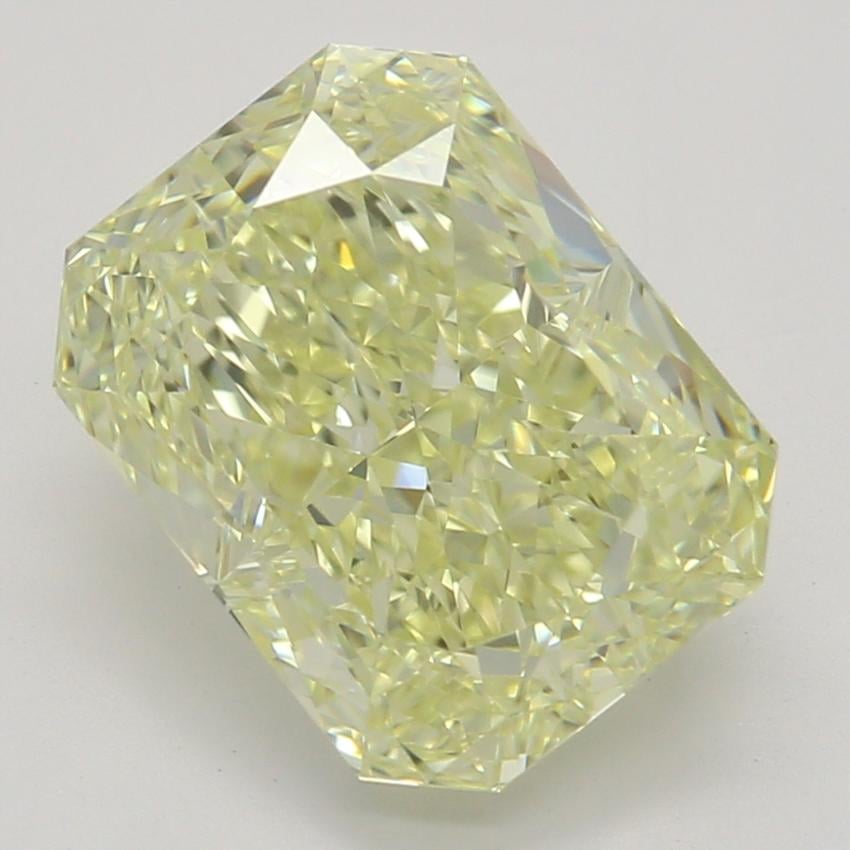 2.08 Ct. Fancy Light Yellow Radiant Diamond