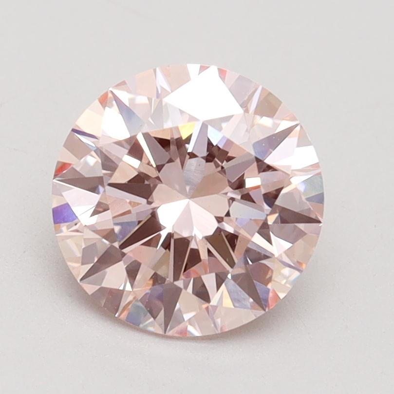 1.65 Ct. Fancy Intense Pink Round Lab Grown Diamond