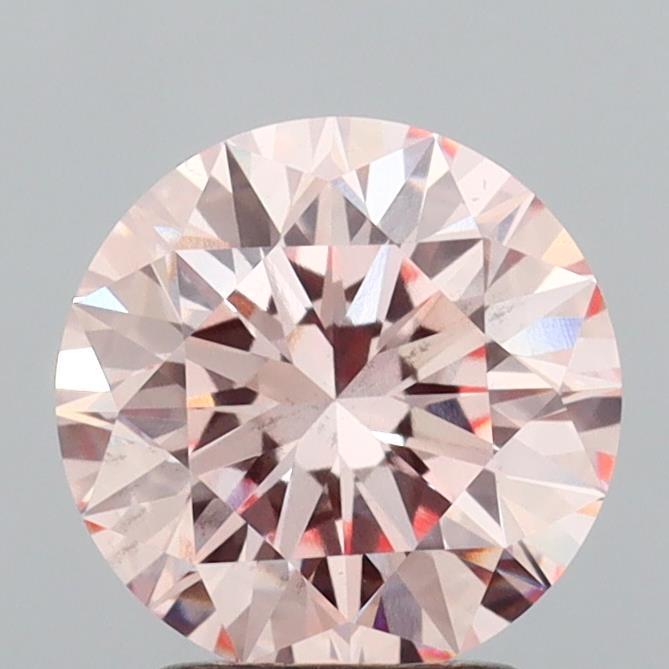 2.29 Ct. Fancy Intense  Pink Round Lab Grown Diamond