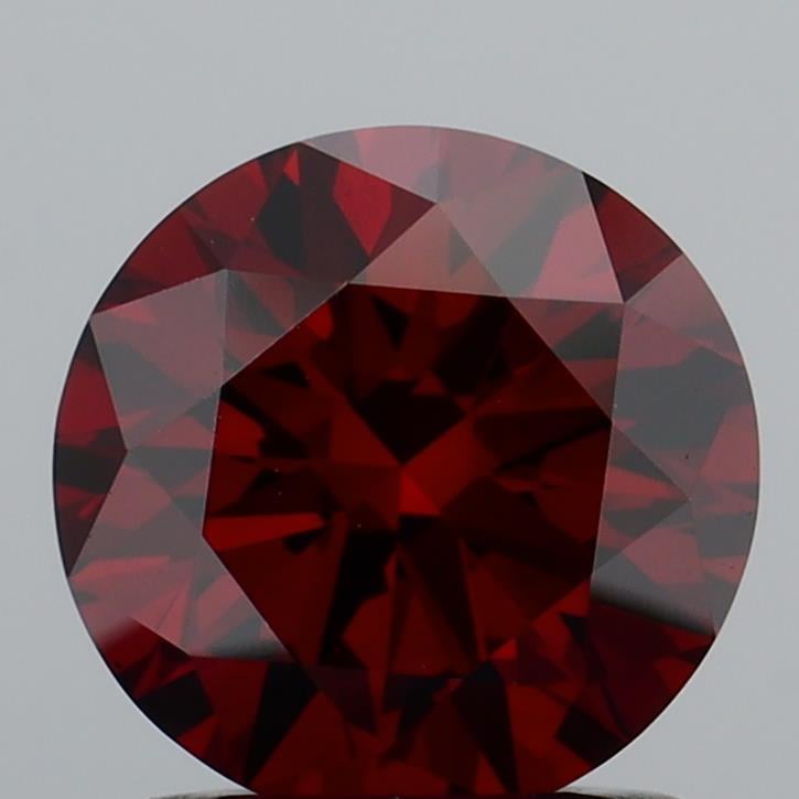 1.22 Ct. Fancy Deep  Orange Round Lab Grown Diamond