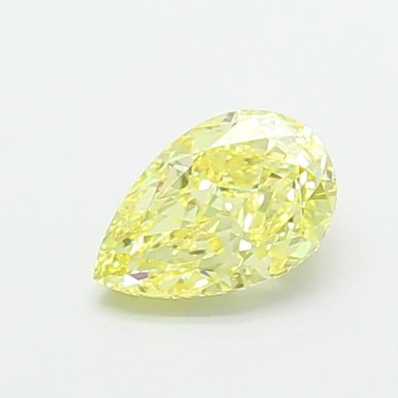 1.01 Ct. Fancy Yellow Pear Lab Grown Diamond
