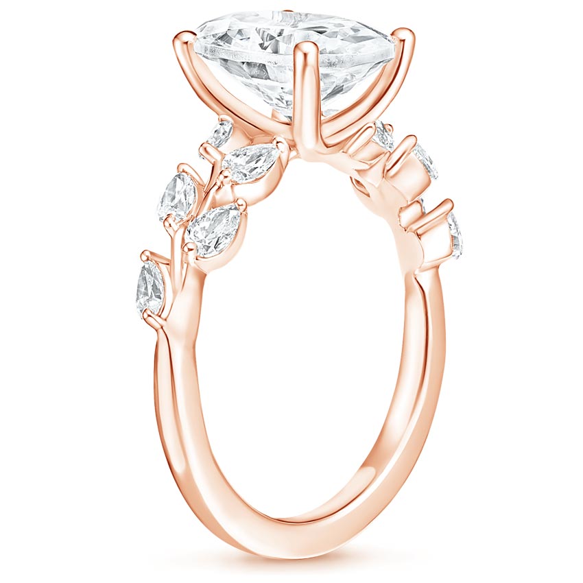 14K Rose Gold Amaranta Diamond Ring (1/2 ct. tw.), large side view